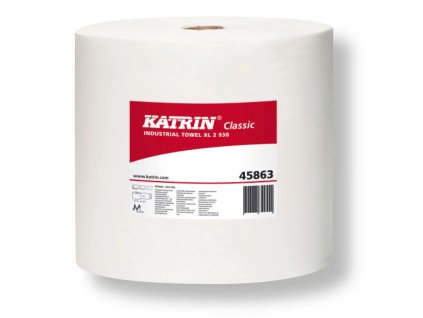 Papierové utierky KATRIN v rolke, 2-vrstvové, Classic XL, 260 m, (2 ks)