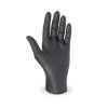 Rukavice jednorazové, nitrilové, nepudrované, čierne veľ. 8/M (100 ks)