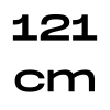 121 cm