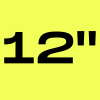 12" žlutá NEON
