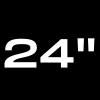 24" Black