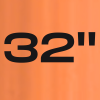 32" Orange