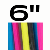 6" různé barvy Assorted