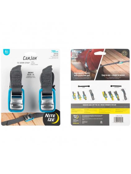 Univerzální upínací systém Nite Ize CamJam Tie Down 6ft Strap 2pk
