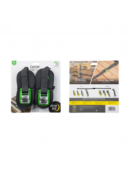 Upínací systém Nite Ize CamJam Tie Down 18ft Strap 2pk (3)