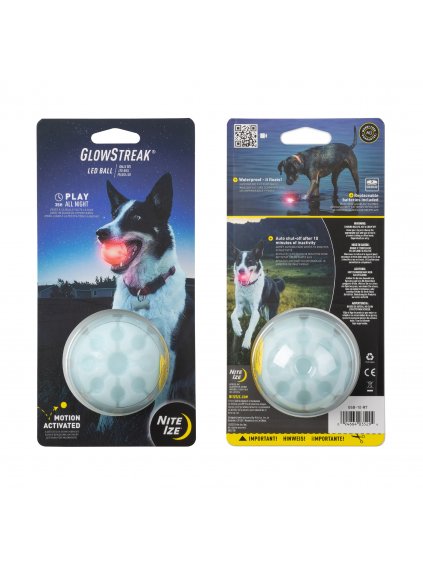 Svítící míček Nite Ize Glowstreak Led Ball Disc O (20)