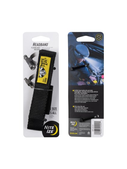 Držák na svítilnu Nite Ize Headband Flashlight Holder (10)