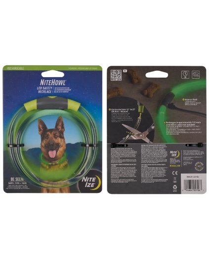 Nabíjecí LED bezpečnostní obojek Nite Ize NiteHowl® Rechargeable LED Safety Necklace (9)