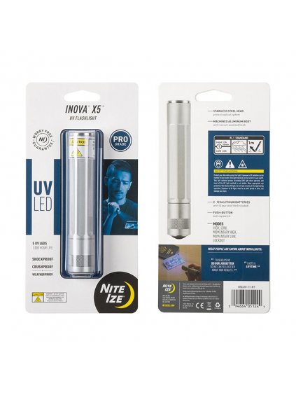 UV svítilna Nite Ize Inova X5 LED