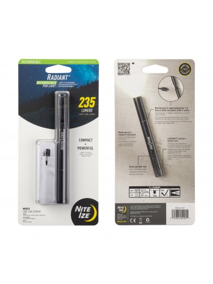 Nabíjecí svítilna Nite Ize Radiant Rechargeable Pen Light (10)