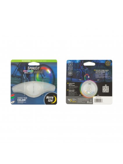 Nabíjecí světlo do výpletu kola Nite Ize SpokeLit Disc O Select (10)