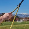 Upínací karabina s popruhem Nite Ize CamJam™ Ring™ Rope Tightener + Webbing Sling (Velikost L)
