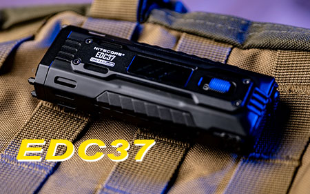 Nitecore EDC37 - ruční svítilna s vysokým dosvitem až 420m