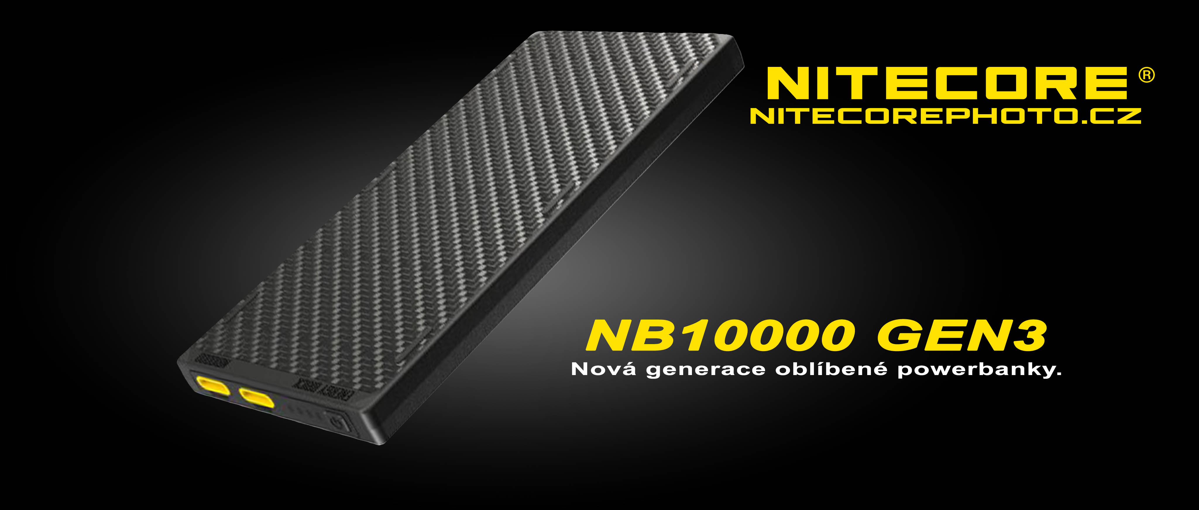 NITECORE NB10000 GEN3, lehká, malá a výkonná powerbanka s kapacitou 10000mhA