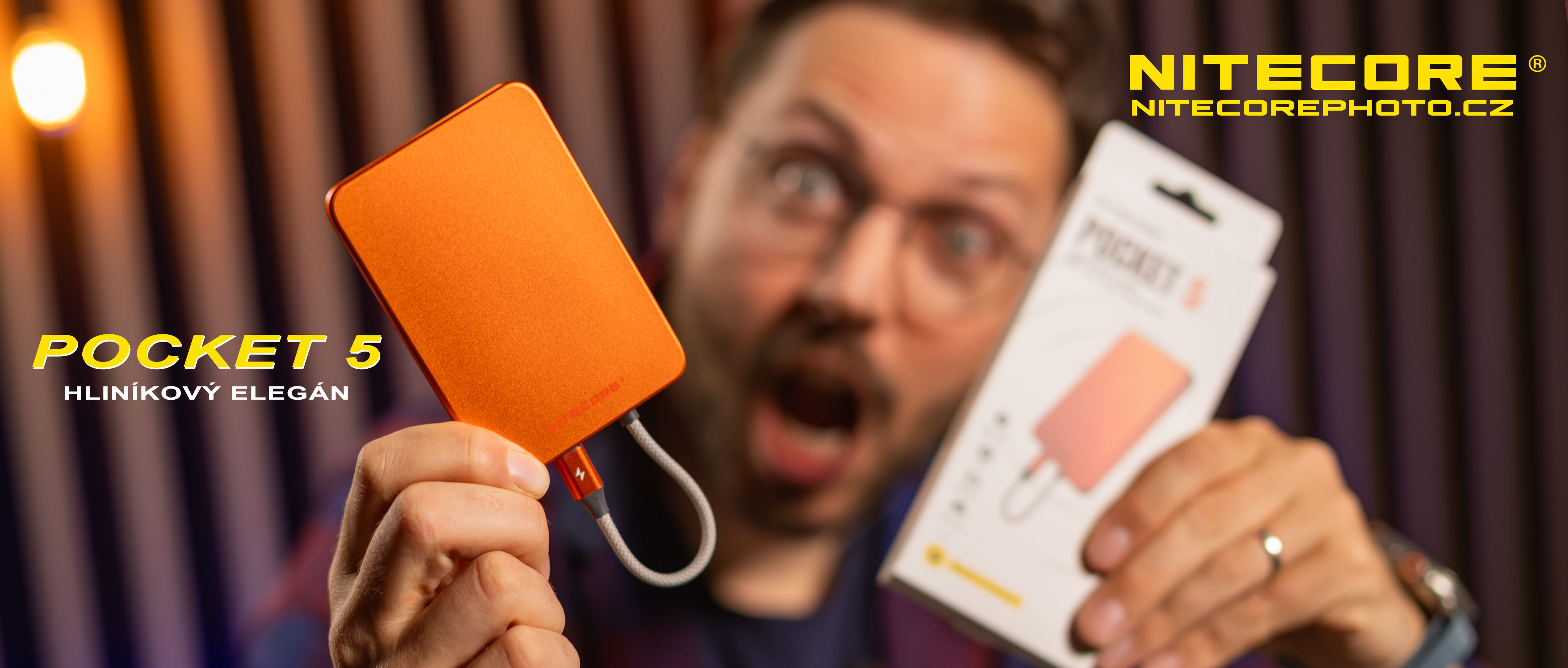 NITECORE POCKET 5 - ultratenká powerbanka s magsafe uchycením