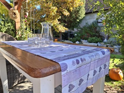 Stola na stol levandula