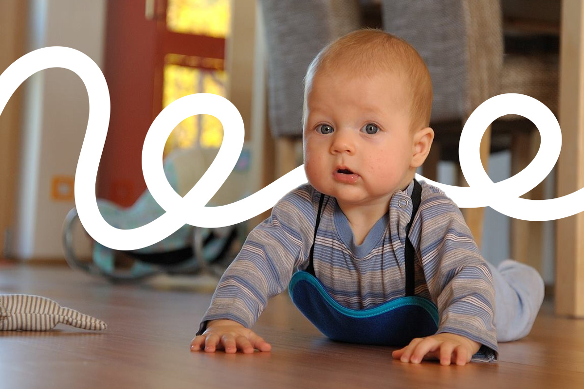 Ochrana pro bříško, kolínka i první krůčky