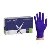 Kobaltovomodrá nitrilová rukavica vedľa balenia easyCARE FLEX