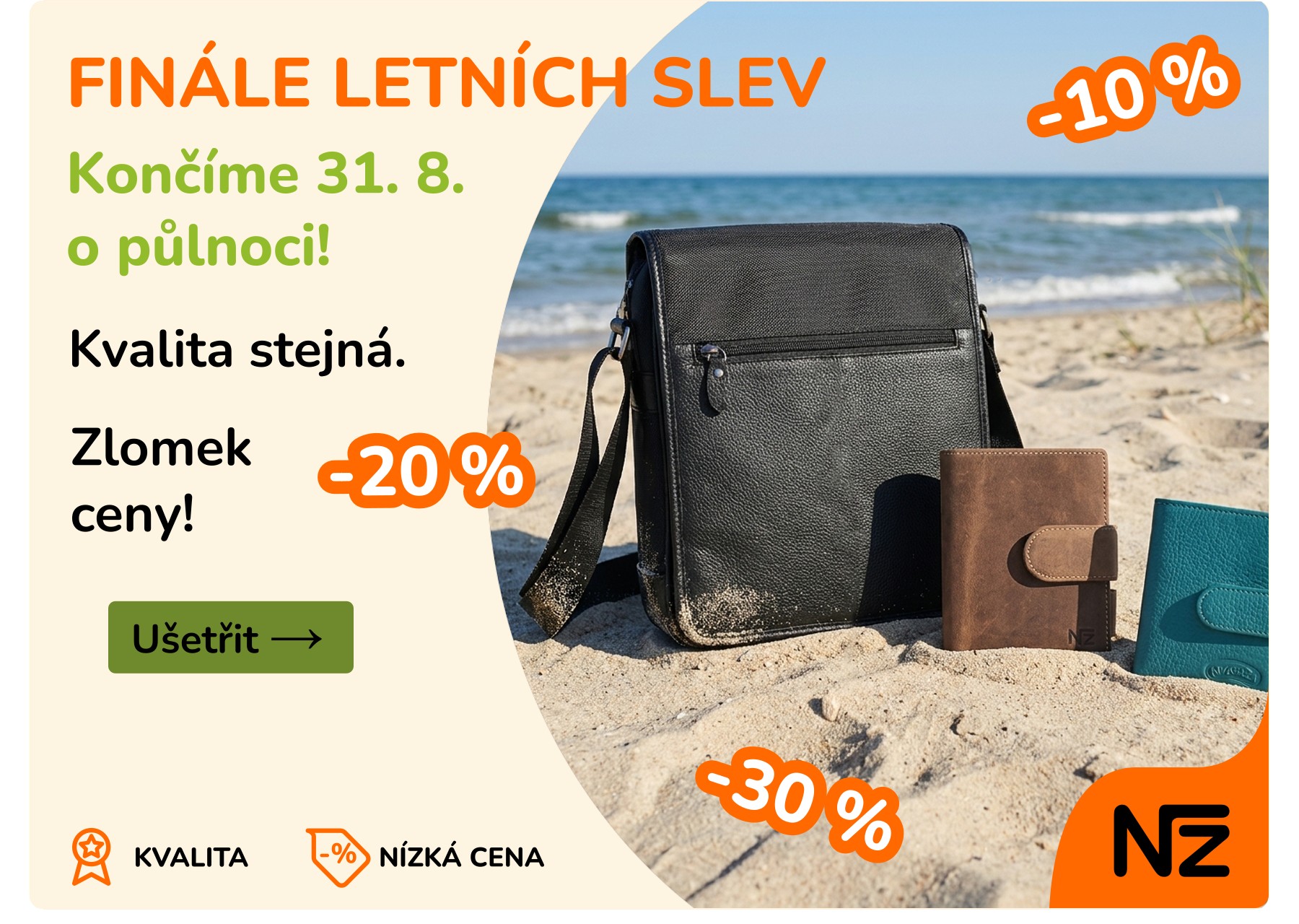 Slevy kožených produktů