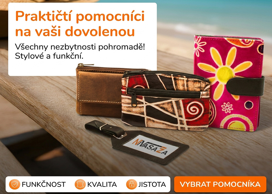 Dovolená => praktické a funkční kožené doplňky