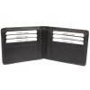 Pánská kožená peněženka Nivasaža N51-MTH-B černá