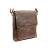 Pánská kožená taška Nivasaža N1301-HNT-BR hnědá