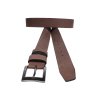 Kožený opasek Nivasaža N2400-HNT-BR hnědý