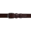 Kožený opasek Nivasaža N2400-VTI-BR hnědý