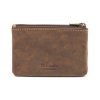 Kožená peněženka hnědá - mini turistická Nivasaža N139