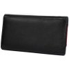 Dámská kožená peněženka Nivasaža N206-CLN-RB černá
