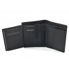 Pánská kožená peněženka Nivasaža N12-CLN-B černá