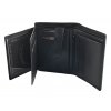 Pánská kožená peněženka Nivasaža N12-CLN-B černá