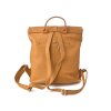 Dámský kožený batoh ITA2102-LBR světle hnědý