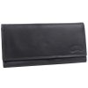 Dámská kožená peněženka Nivasaža N49-MTH-B černá