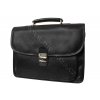 Pánská kožená aktovka KAT31008-B černá