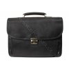 Pánská kožená aktovka KAT31008-B černá