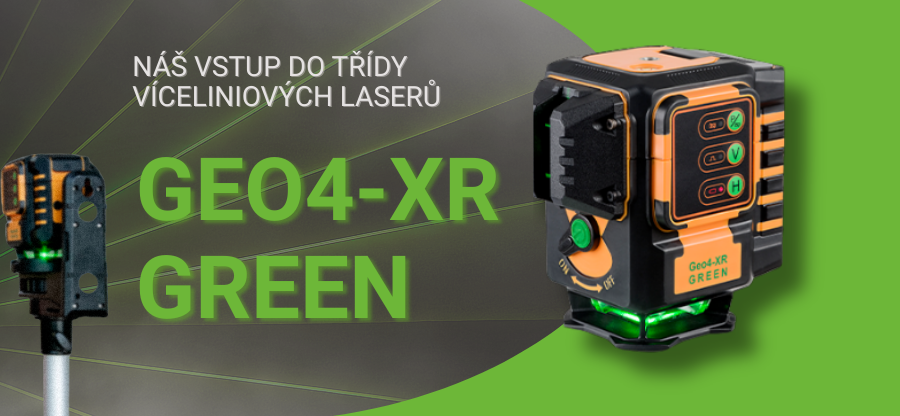 GEO4-XR GREEN víceliniové lasery