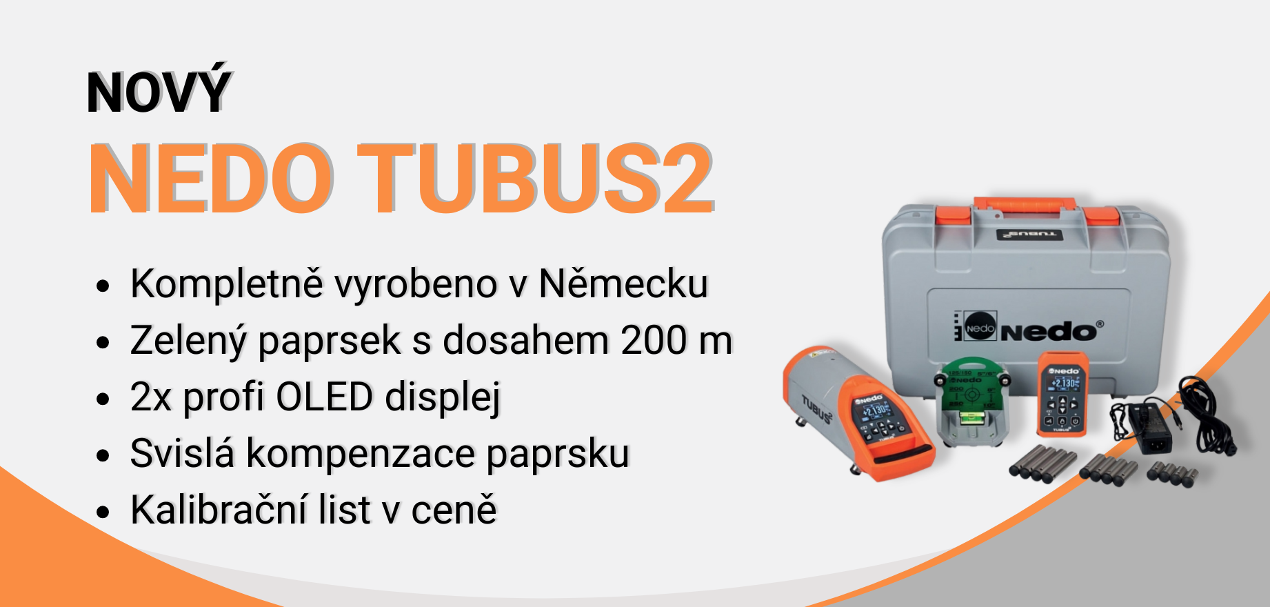 potrubní laser NEDO TUBUS2