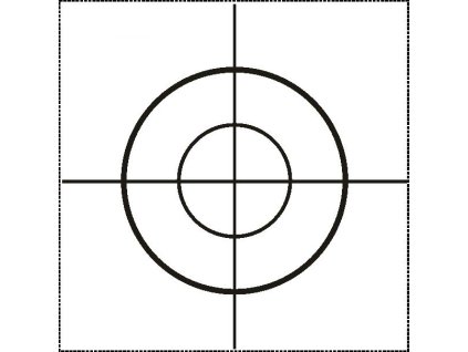 2827 odrazny stitek 4 x 4 cm