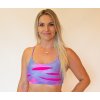 Sportovní podprsenka Karin - Rainbow purple