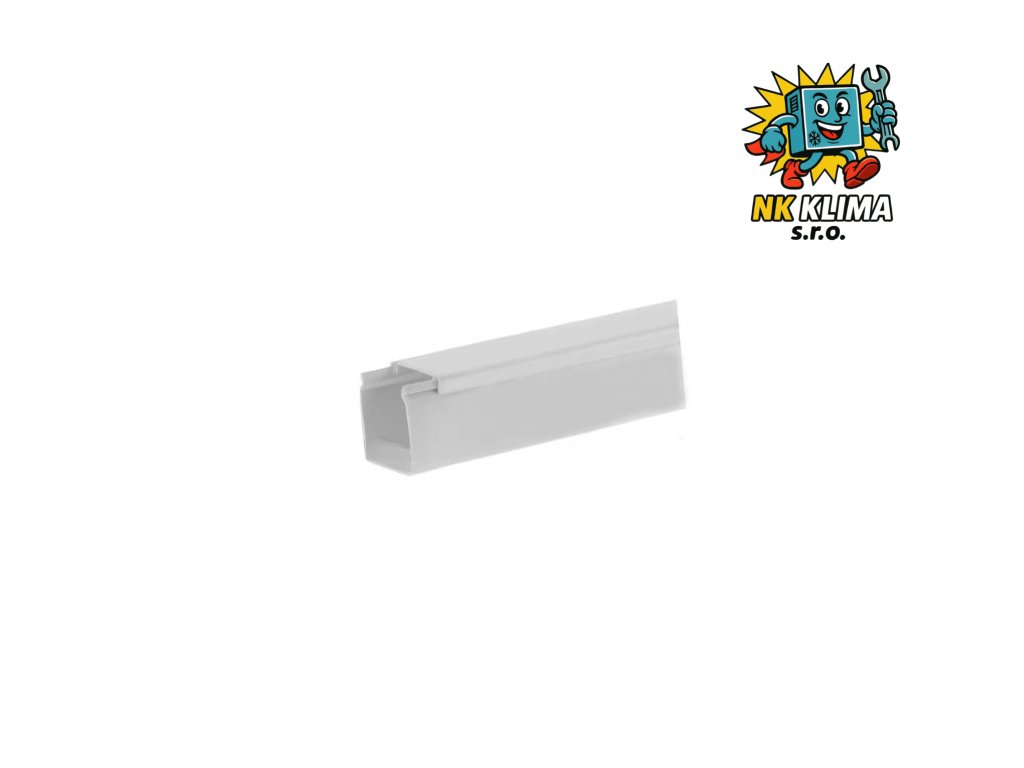 Lišta vkládací LV16x16mm ELMONT, bílá | NKKLIMA.CZ