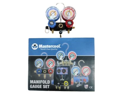 2 Silniční manometrický můstek; typ Mastercool R32 R410 | NKKLIMA.CZ