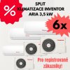 AKCE 6x SPLIT INVENTOR ARIA 3,5 kW | NKKLIMA.CZ