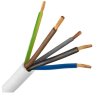 Kabel CYSY-J 5x1,5 H05VV-F BÍLÝ | NKKLIMA.CZ