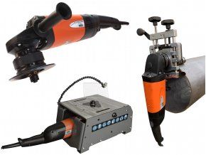 B15 ELECTRA + B-DOCK + inoxPipe Beveler SET- Úkosovací systém