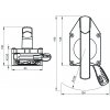 TMH50 Ruční břemenový magnet (max. nosnost 50 kg)