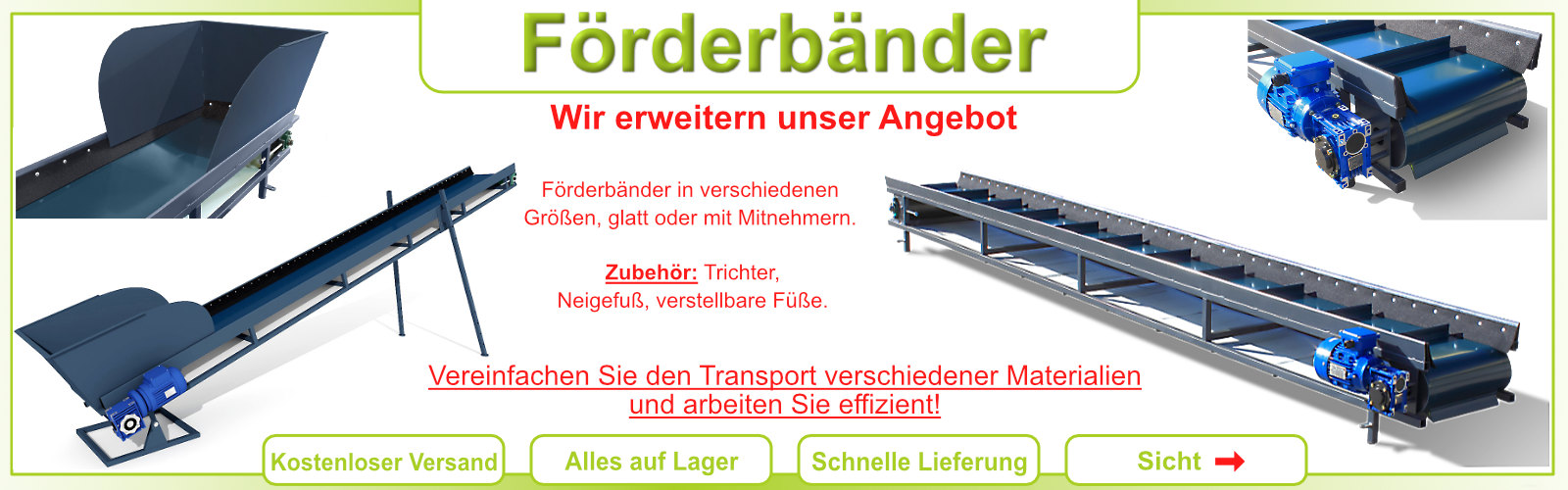 Förderbänder