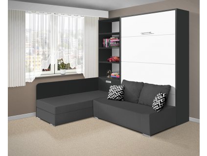 VÝLKOPKA VS 21075 SOFA ZAVŘENÁ ANTRACIT BW
