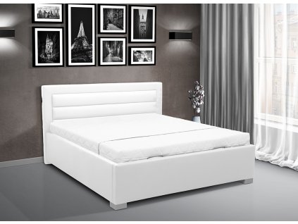 Luxus Doppelbett IKARUS 160x200 cm weiss