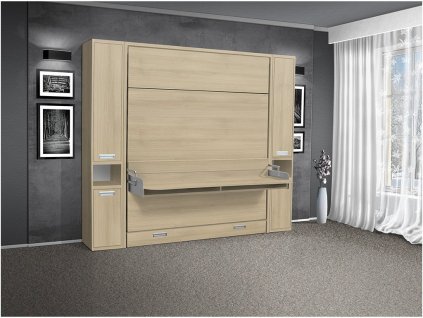 VS 21070 mit Tisch Akazie mit Schrank